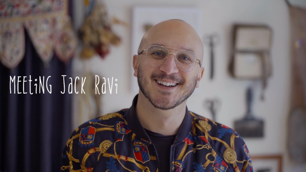 Визит в студию художника смешанной техники – встреча с Джеком Рави