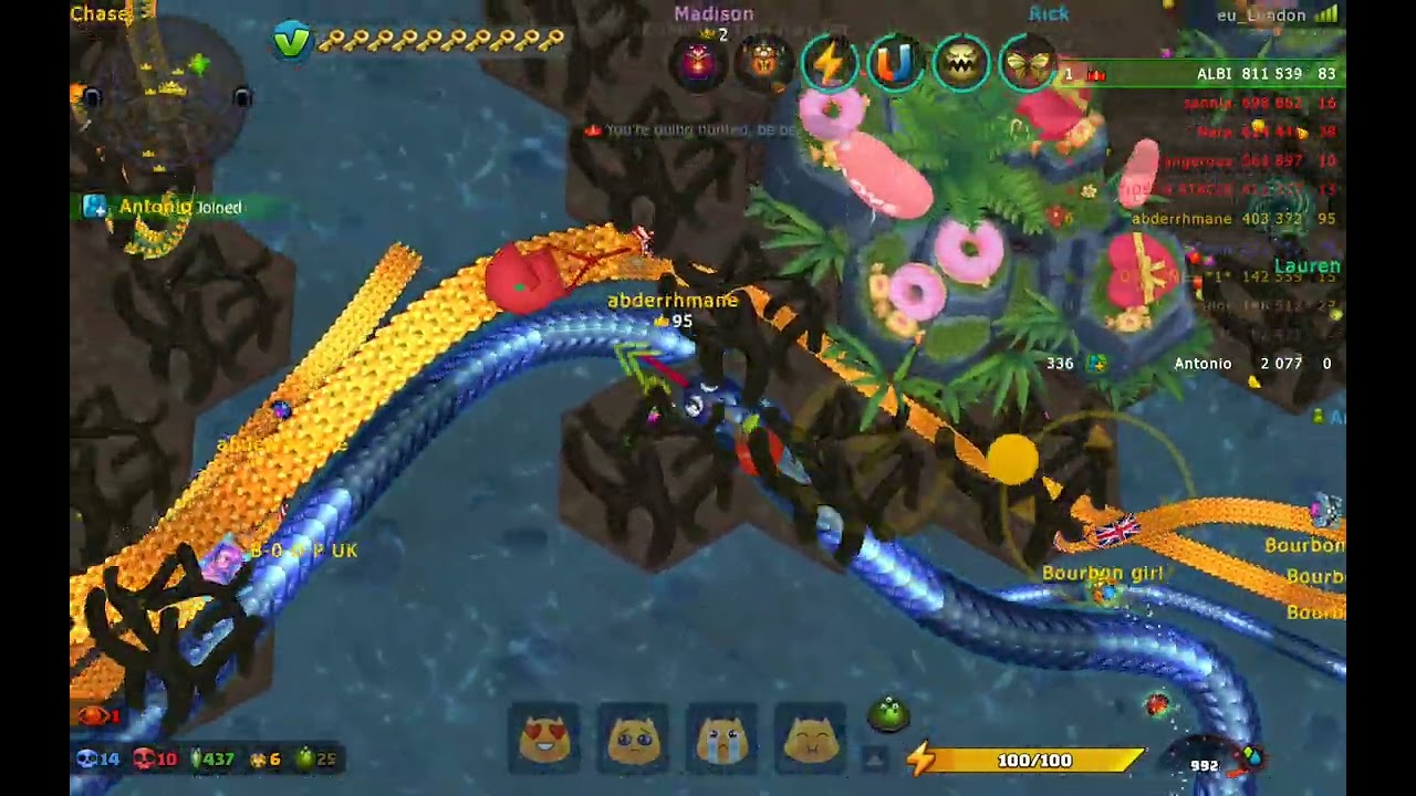 Little big snake safe zone the king number 1 on water
