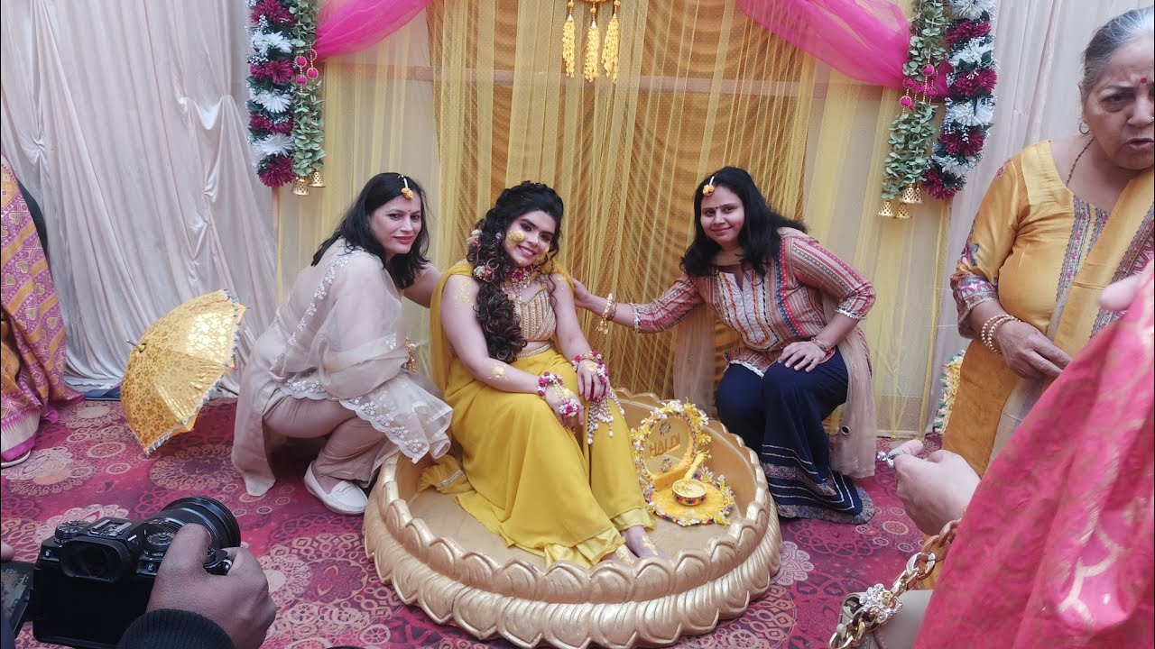 #DAY 1 HALDI VLOG 
