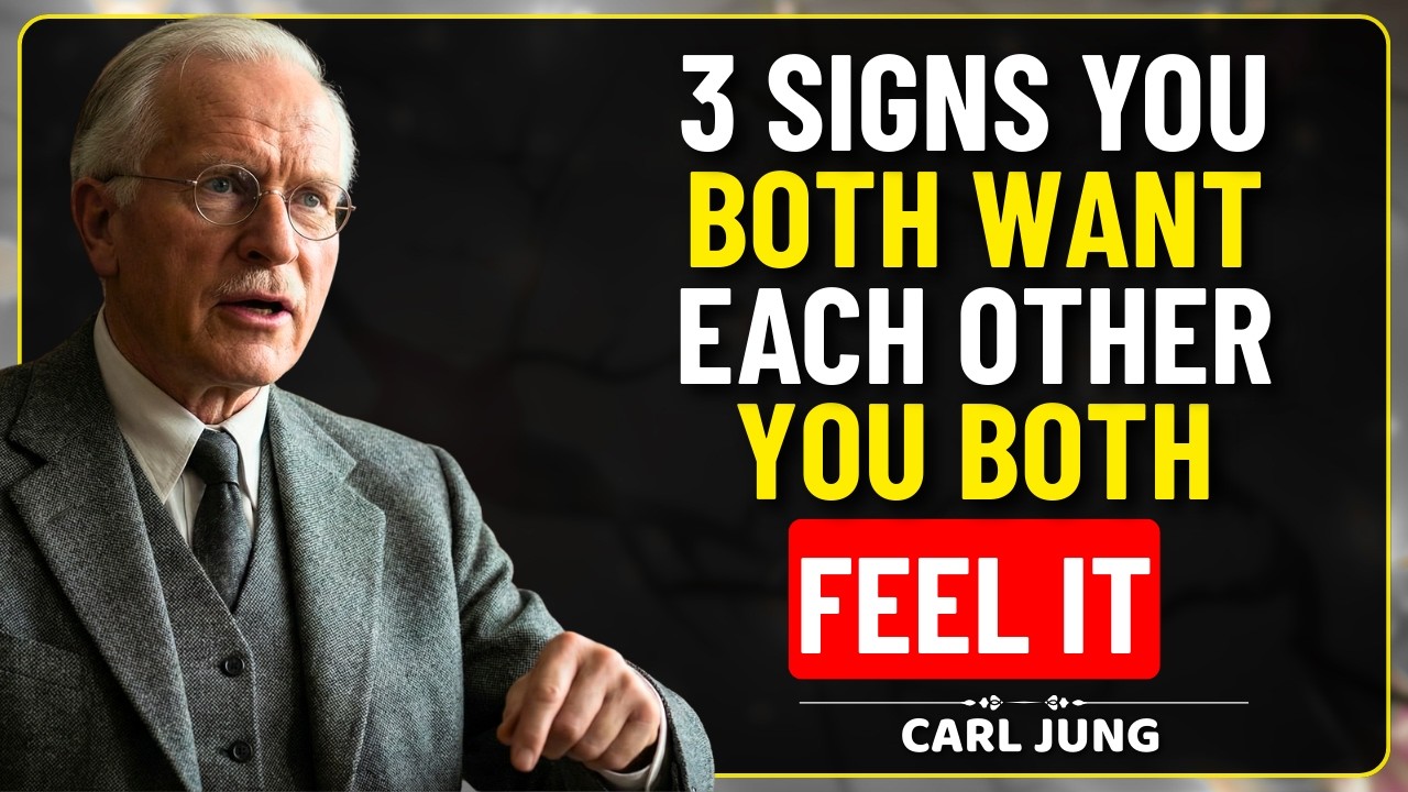 3 SIGNS YOU BOTH WANT EACH OTHER YOU BOTH FEEL IT | Carl Jung Psychology
