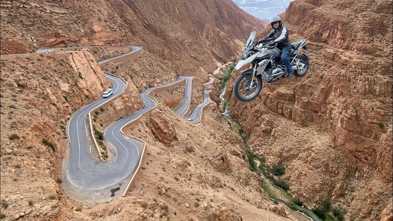 Motorradtour Marokko #07 von Merzouga nach Marrakech über Todra Schlucht und Dades Tal