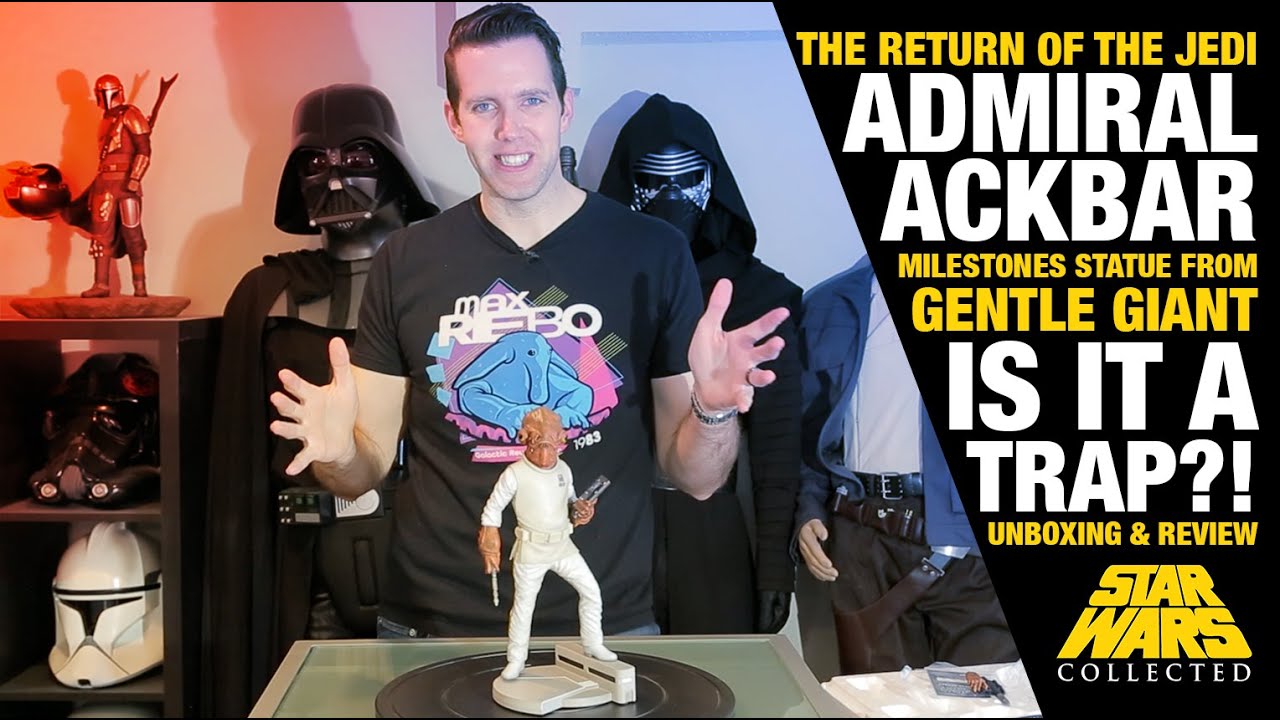 Is It A Trap?! Admiral Ackbar Milestones Statue From Gentle Giant
