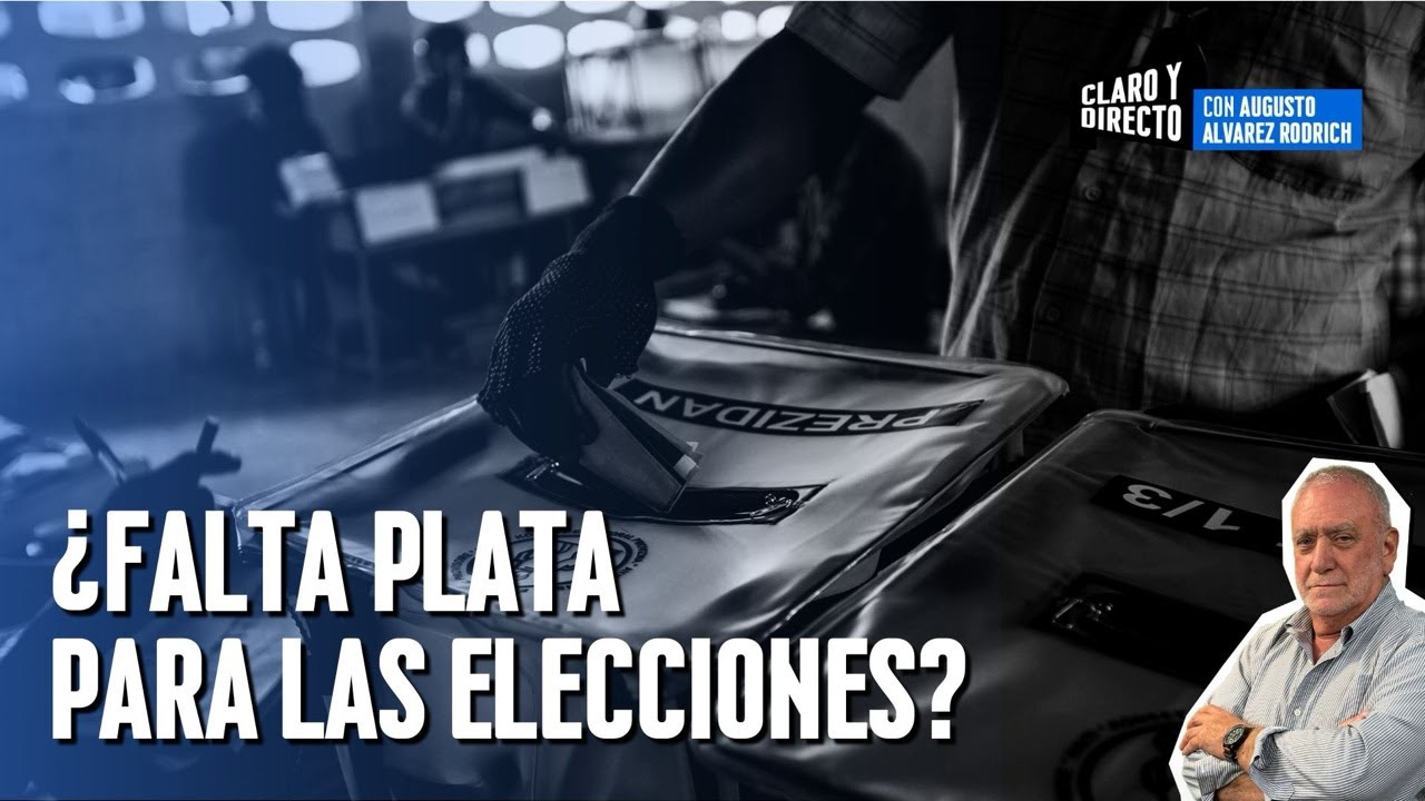 ¿Falta plata para las Elecciones?  | Claro y Directo con Augusto Alvarez Rodrich