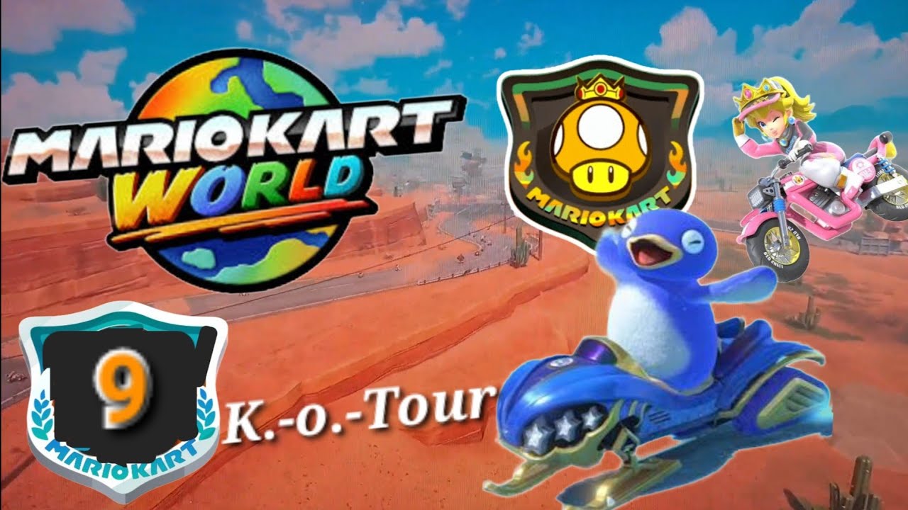 MARIO KART WORLD 🏁 #9: K.-o.-Tour | Gold-Rallye mit Pinguin 