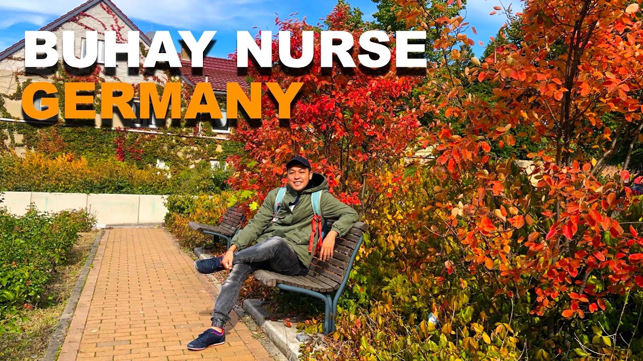 BUHAY NURSE IN GERMANY: FIRST DAY OF WORK | FIRST TRAIN RIDE IN GERMANY