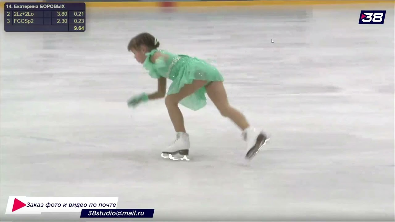 Екатерина БОРОВЫХ　エカテリーナ・ボロビフ　2 Этап «Кубок Снеж ком»