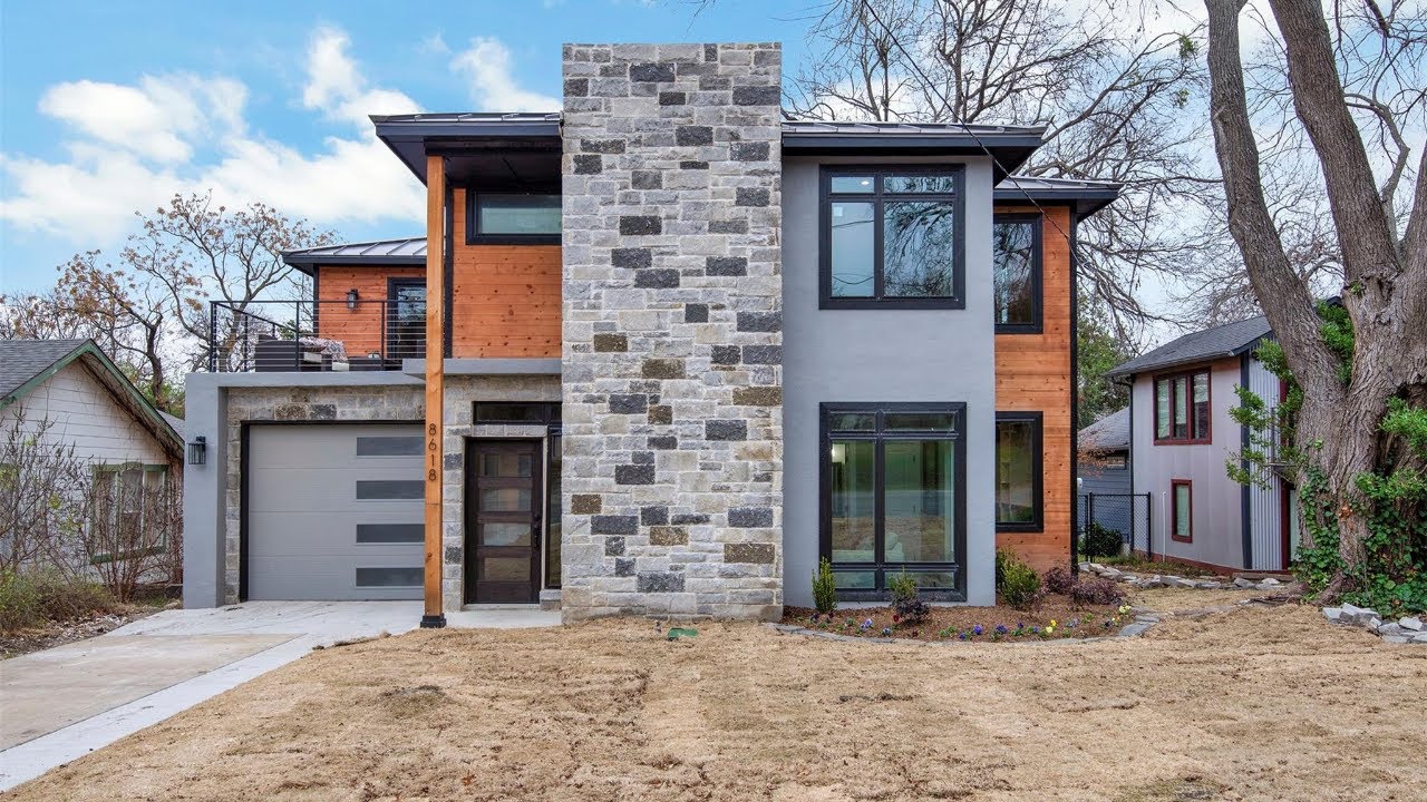 NEW CUSTOM CONTEMPORARY HOME NEAR LAKE AND DOWNTOWN DALLAS FOR SALE | $670K | MUST SEE!
