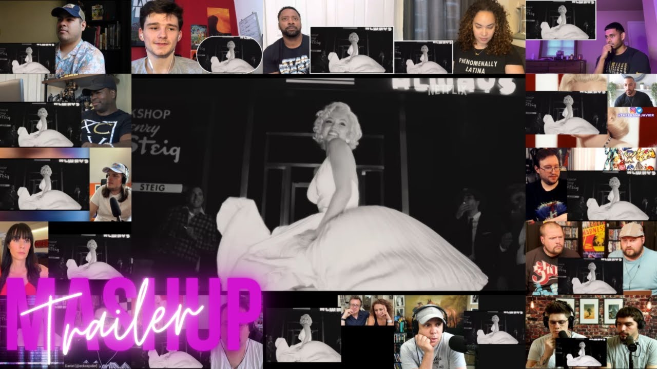 Blonde - Trailer Reaction Mashup 👱‍♀️⭐ - Netflix - Marilyn Monroe