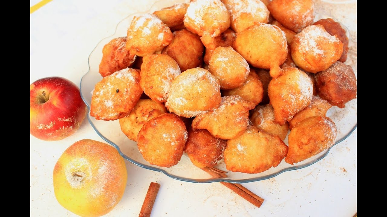 Uštipci s jabukama - Apple Fritter Recipe