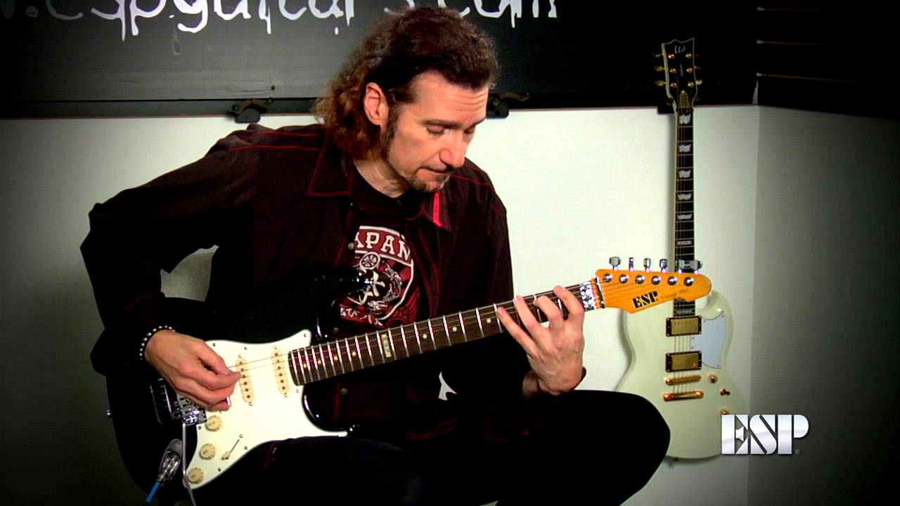 ESP Guitars: Bruce Kulick Guitar Lesson -- Hand Strength/Scale Technique