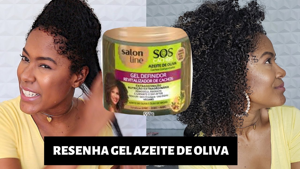RESENHA - GEL AZEITE DE OLIVA SALON LINE