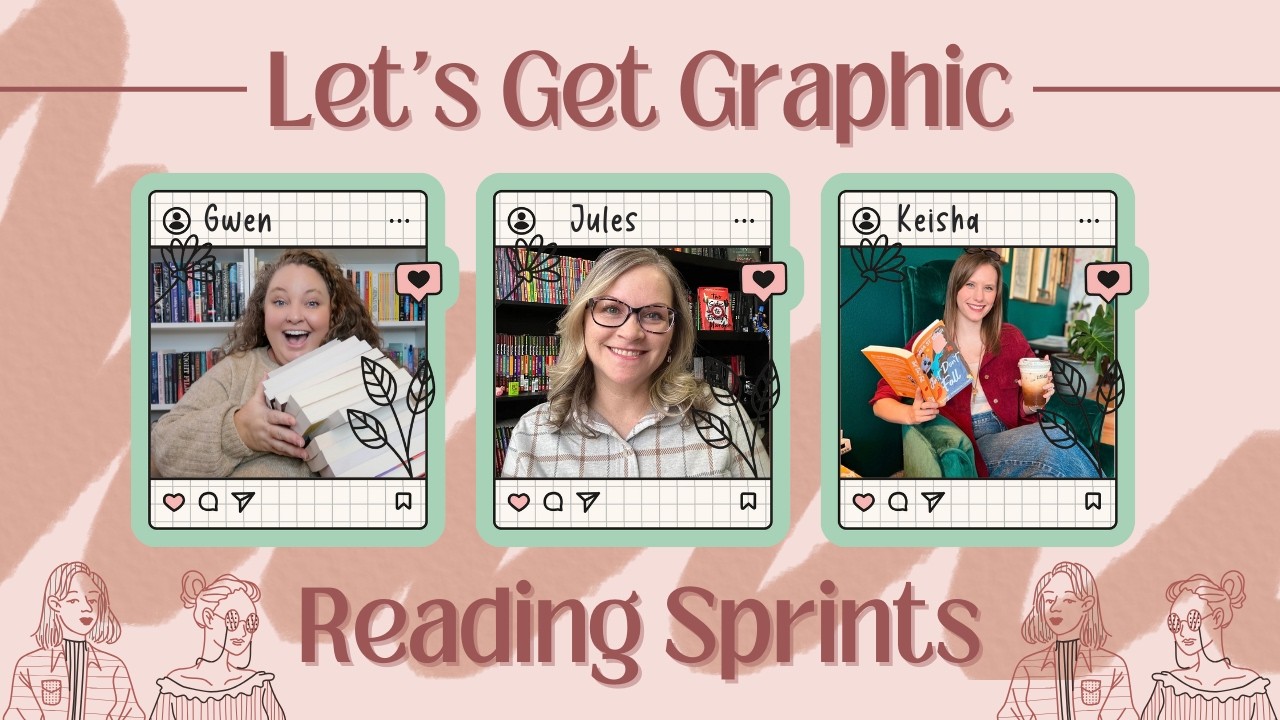 LET'S GET GRAPHIC READATHON READING SPRINTS ⚡️📖