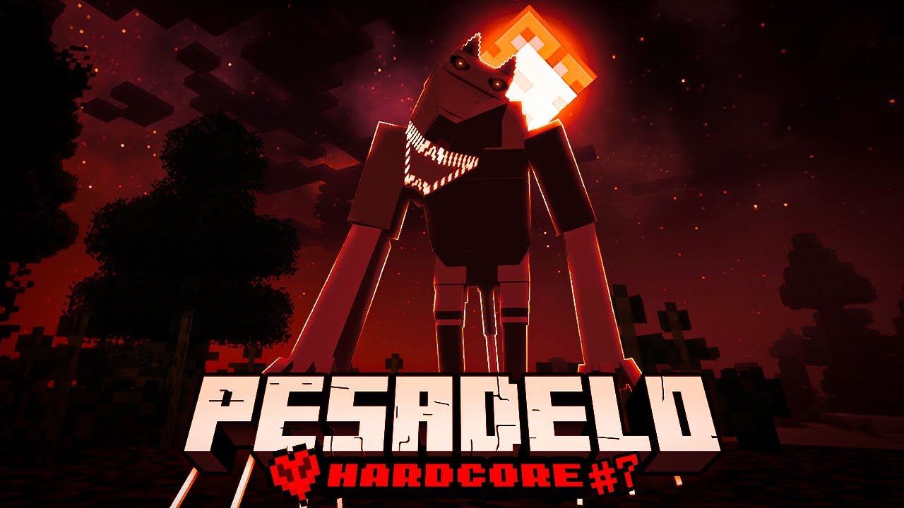 WOLFMAN veio para ATACAR!! - MINECRAFT HARDCORE - Pesadelo #7
