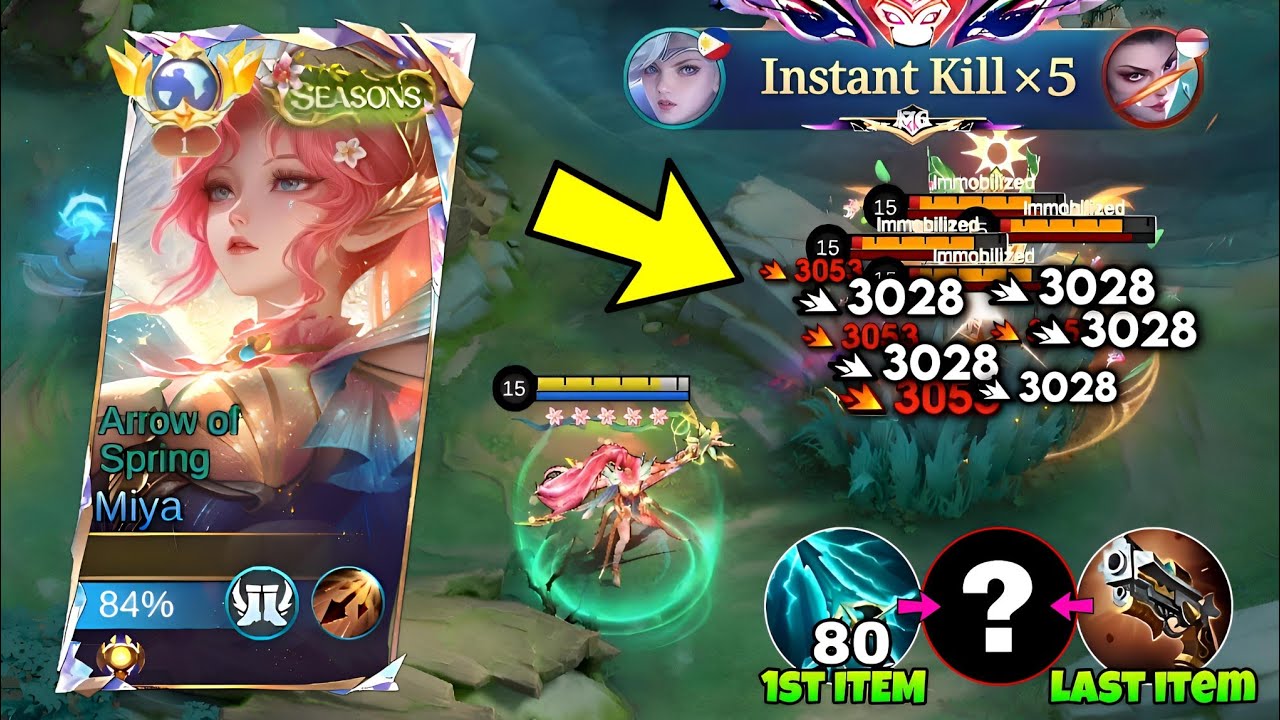 GLOBAL 1 MIYA  TRICK FOR SOLO RANK AUTO WIN STREAK!🔥 (Best Build and Emblem 2026) - mlbb 