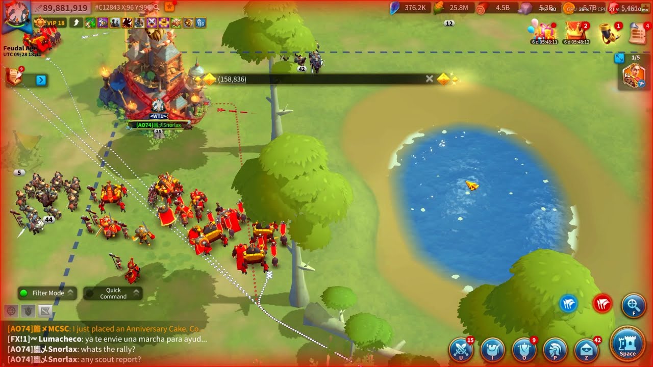 Finally got rallied and imprisoned without buying bundles #rok #rally #1918 #blz #garrison #f2p