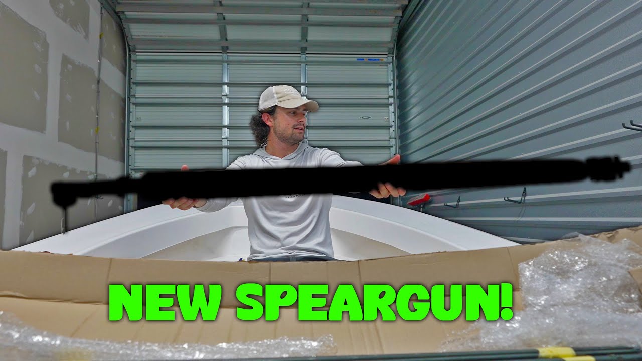 Unboxing a NEW BIG-FISH Speargun for Wahoo & Cubera! (CDR 140)