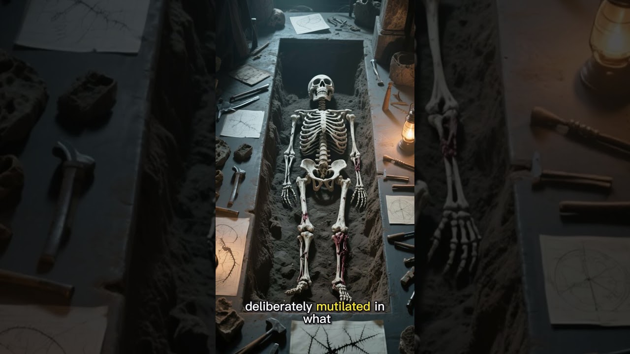 A medieval village cursed by fear of the dead… 
