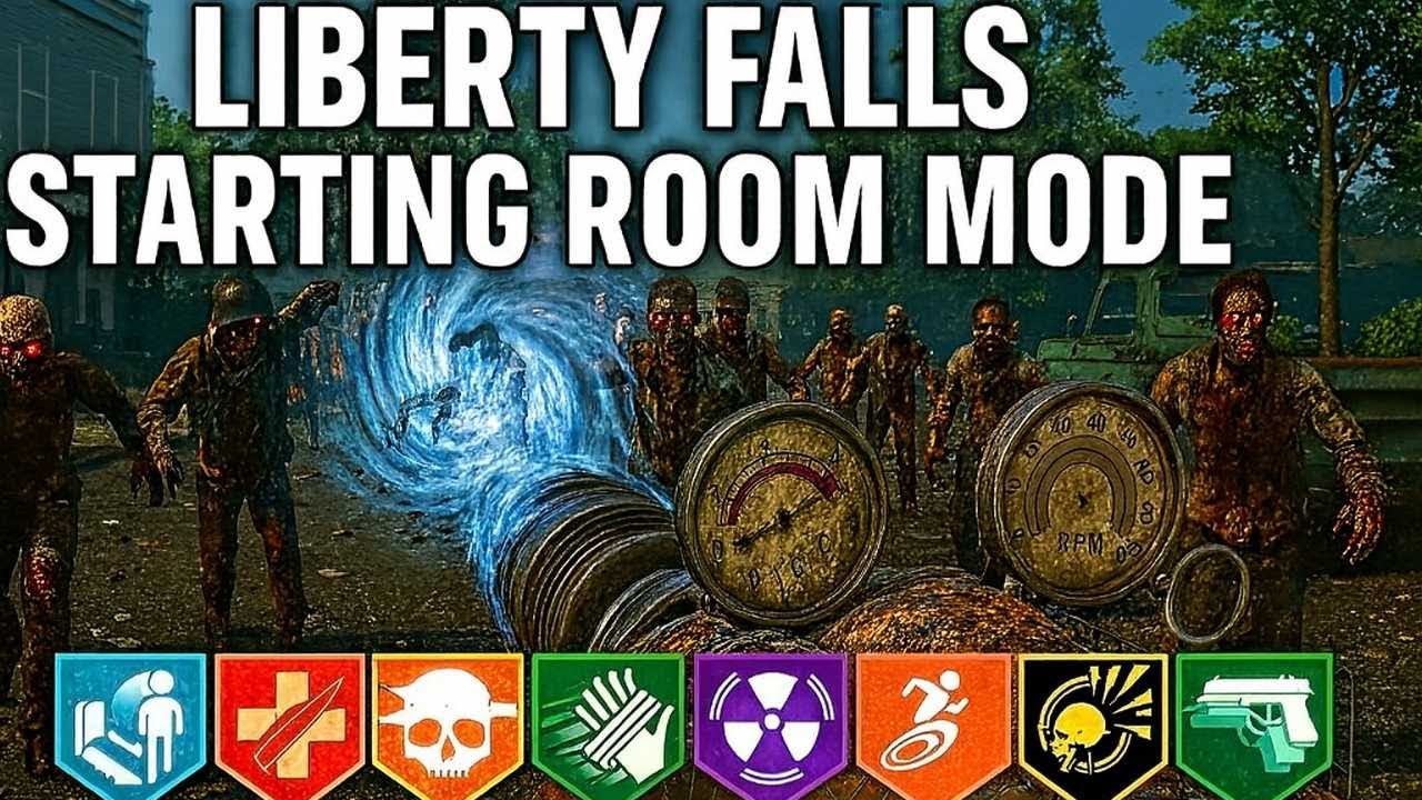 BO6 Zombies – Starting Room Challenge (Liberty Falls) - No Commentary