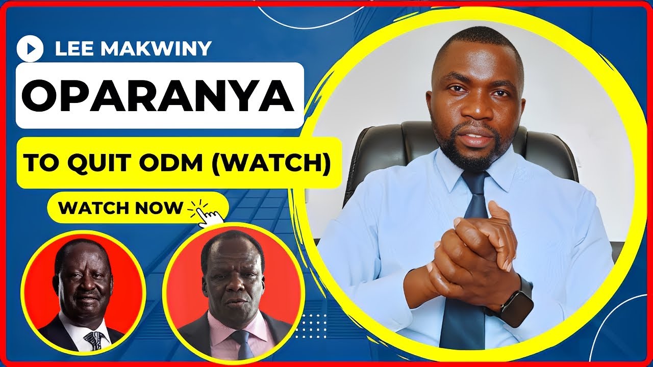 🚨 BOMBSHELL! Oparanya Finally QUITS Raila’s ODM—The Secret Plan to Unite Western for 2027 REVEALED!