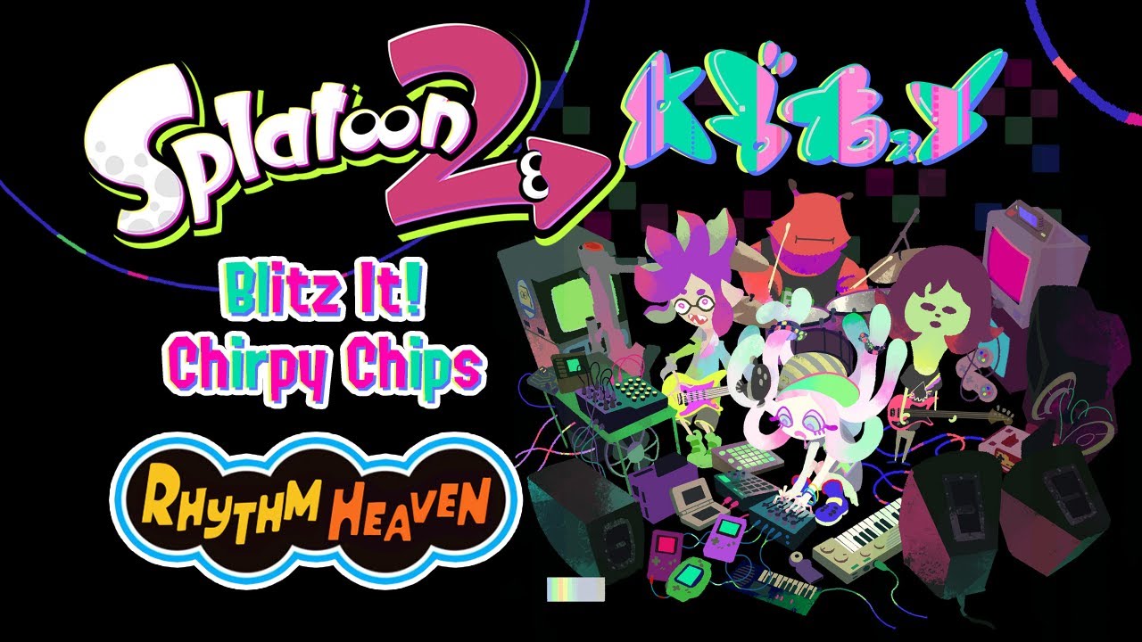 Rhythm Heaven Custom Remix - Blitz It! - Chirpy Chips (Splatoon 2)