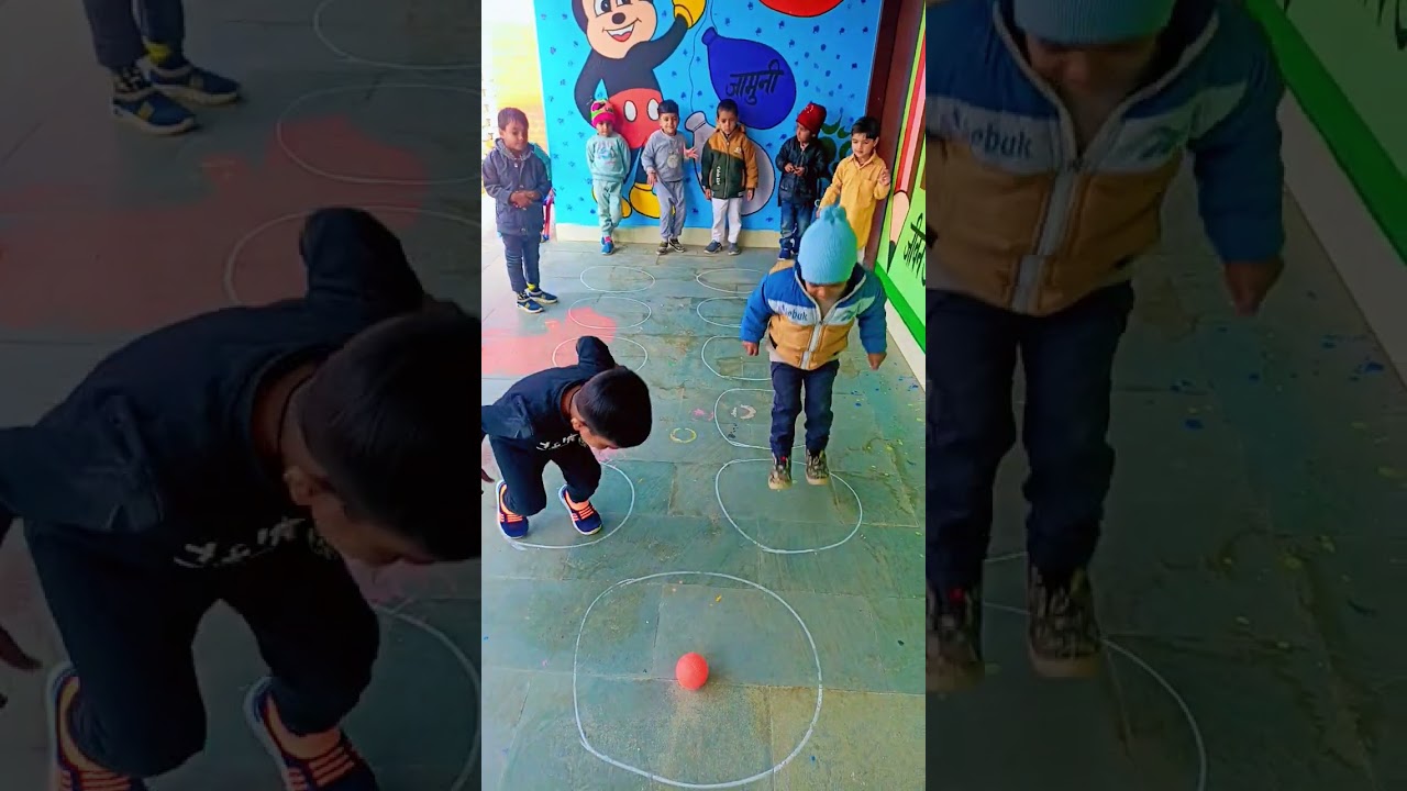Outdoor game#preschoolactivities#short video