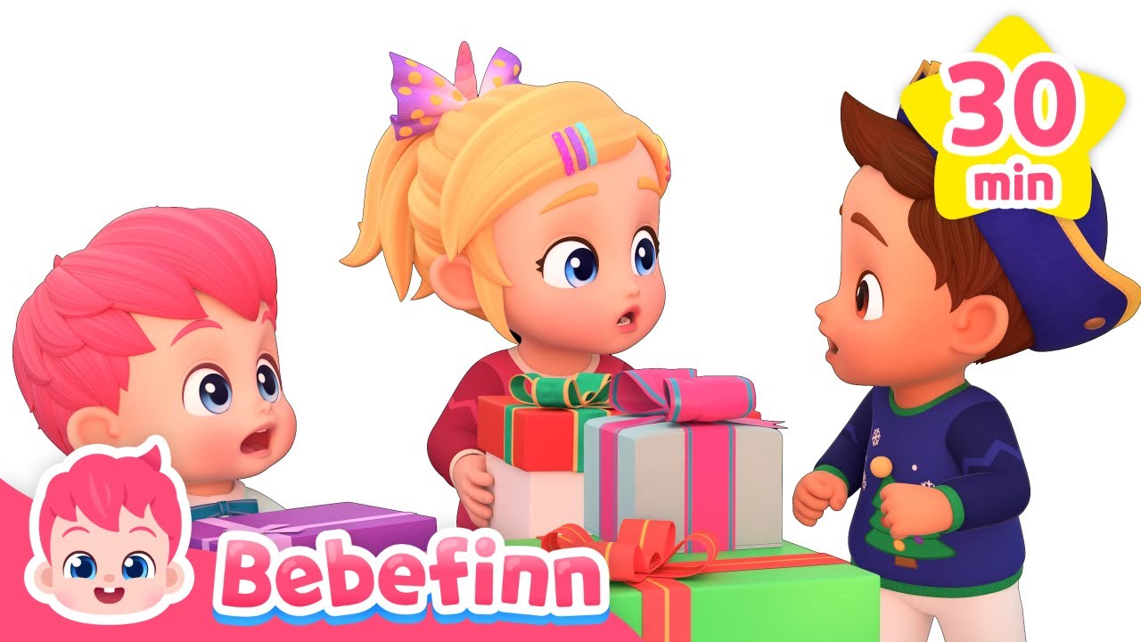 It's Christmas! Yes Papa Song 🎄 Bebefinn CarolsㅣNursery Rhymes for Kids