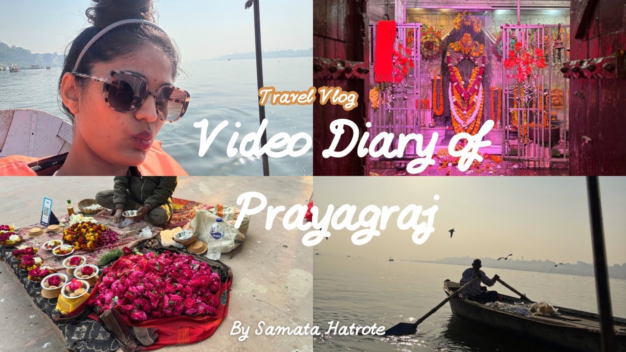 Travel with me | Prayagraj | Temples | Triveni Sangam | Boating in Yamuna River | exploring faith