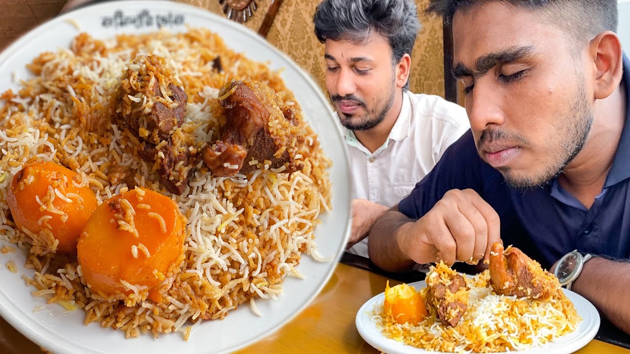 Eating Lunch(Mutton Kacchi Biryani, Tehari) With Friends at Jomidari Bhoj Restaurant