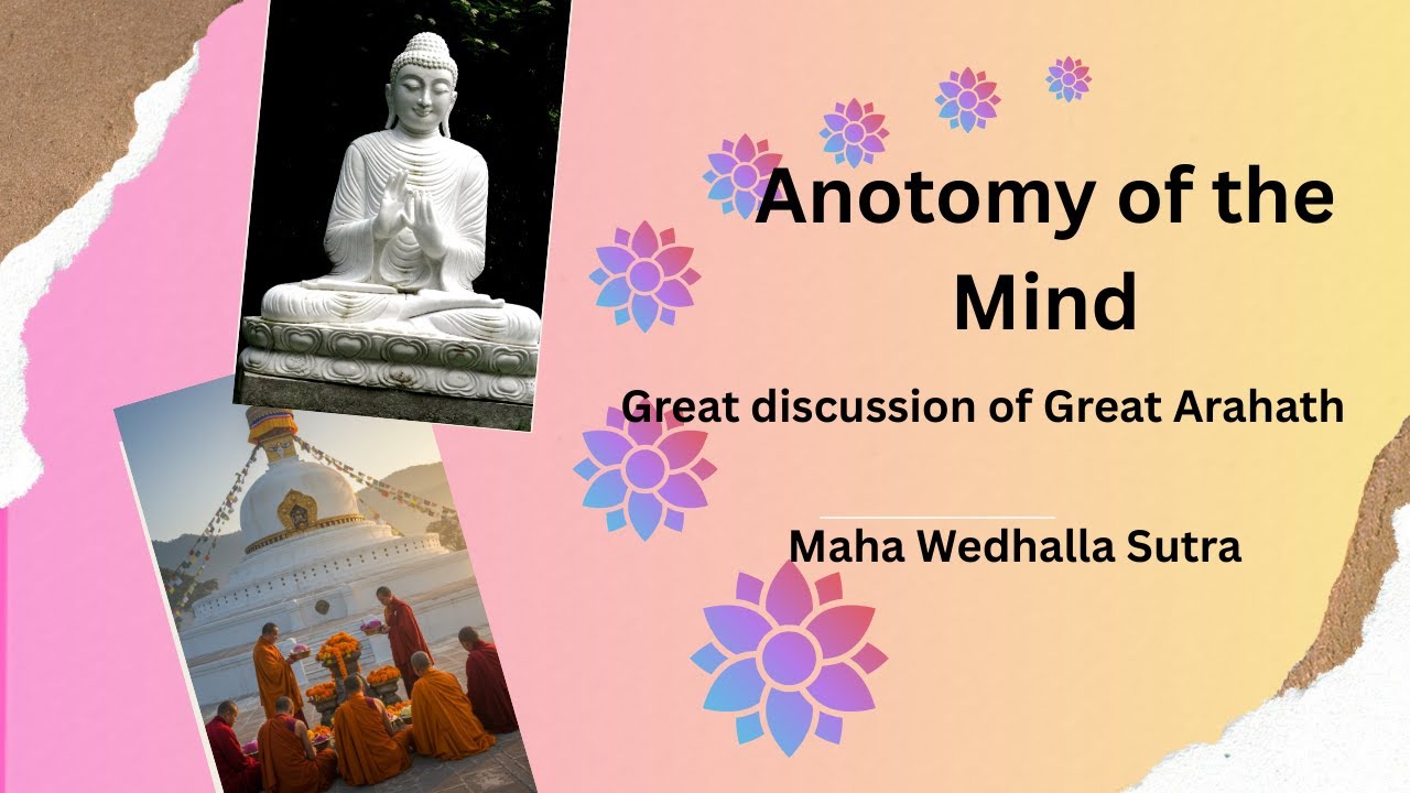 An Anatomy of the Mind:Maha wedhalla Sutra:dialogs with great Arahats.