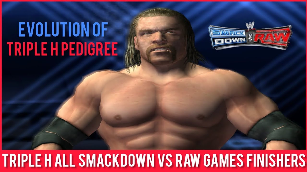 All Finishers! |  Triple H Smackdown Vs Raw Games All Finishers | 1080p 60fps gameplay