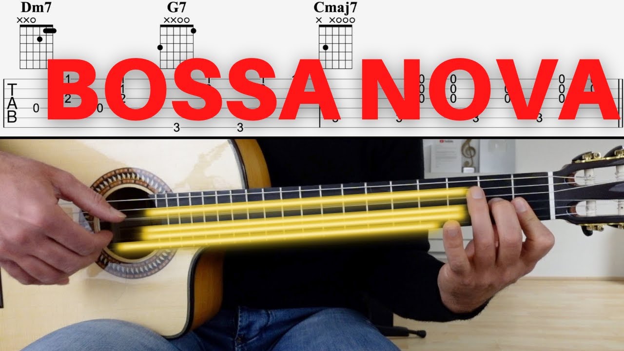 Как играть на гитаре босса-нова и самба