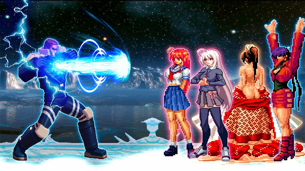 Maxima XIII VS Another Kung Fu Girl, D. Fyra Noll, Mai Shiranui-PRE & Thunder Shermie [M.U.G.E.N}