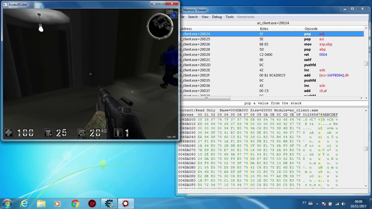 Cheat Engine - Entendo os Templates Code injection e AOB injection