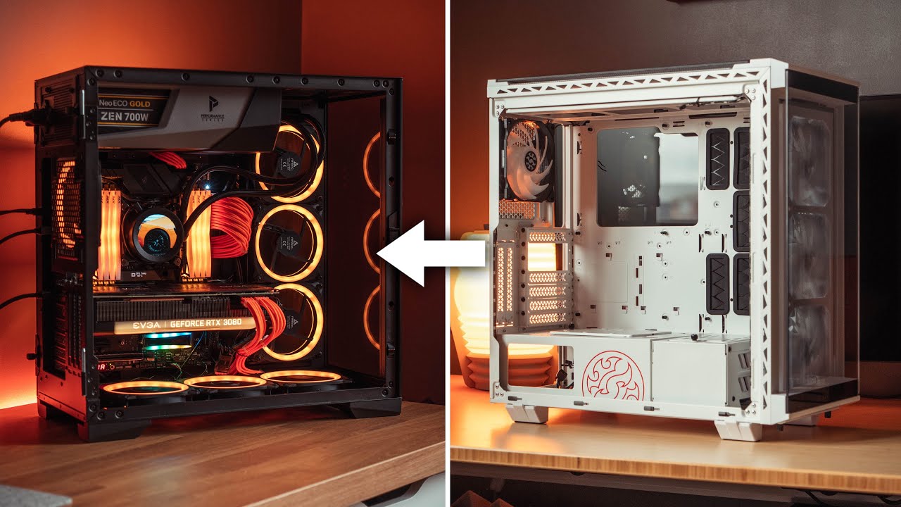 How To Case Swap And Upgrade Your Custom & Gaming PC ft. RTX 3080