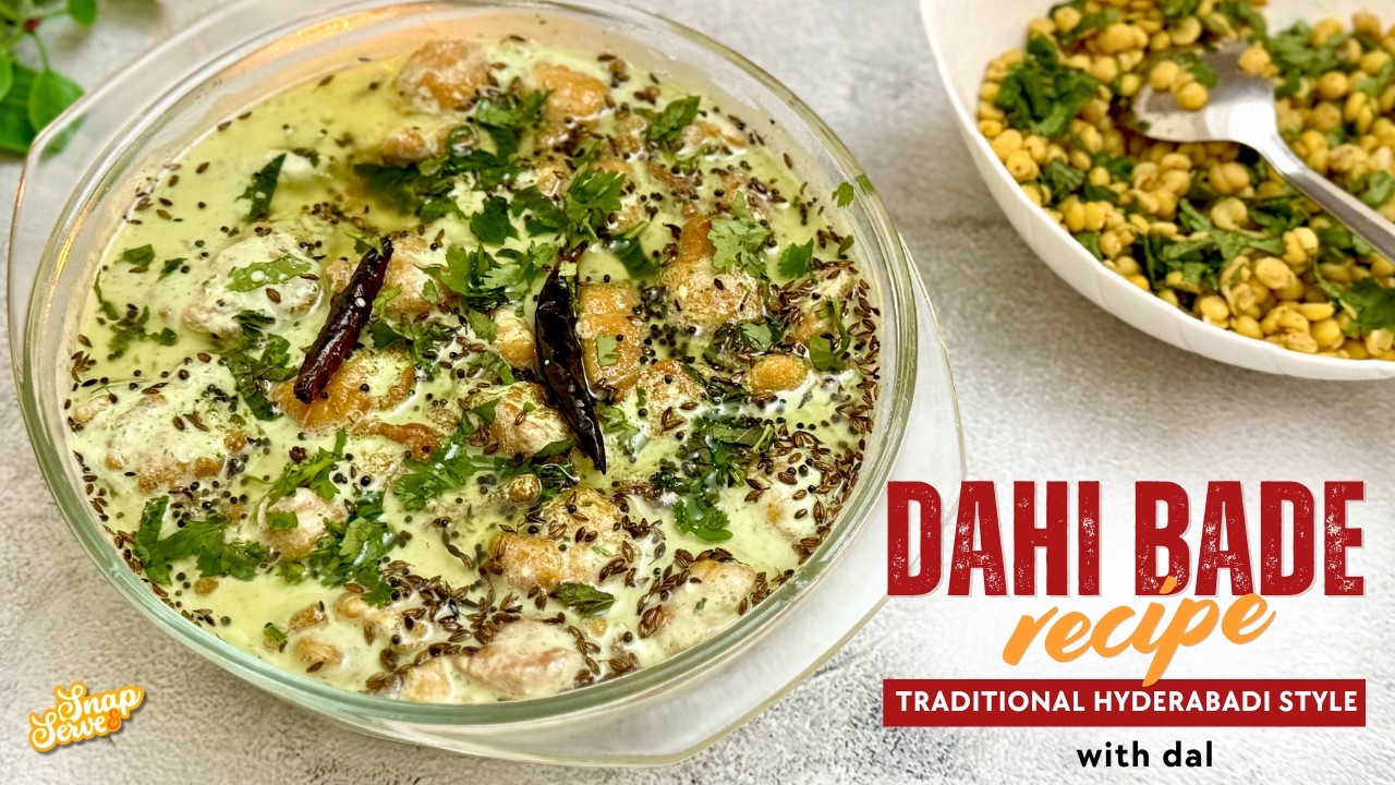 Ramadan Special Hyderabadi Dahi Bade | Soft & Melt-in-Mouth Dahi Vada