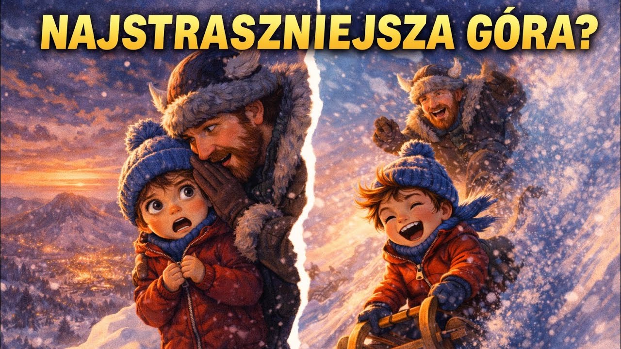 Tajemnica Szaleńczej Góry: Czy Antek pokona swój strach? ❄️ | Bajka na dobranoc