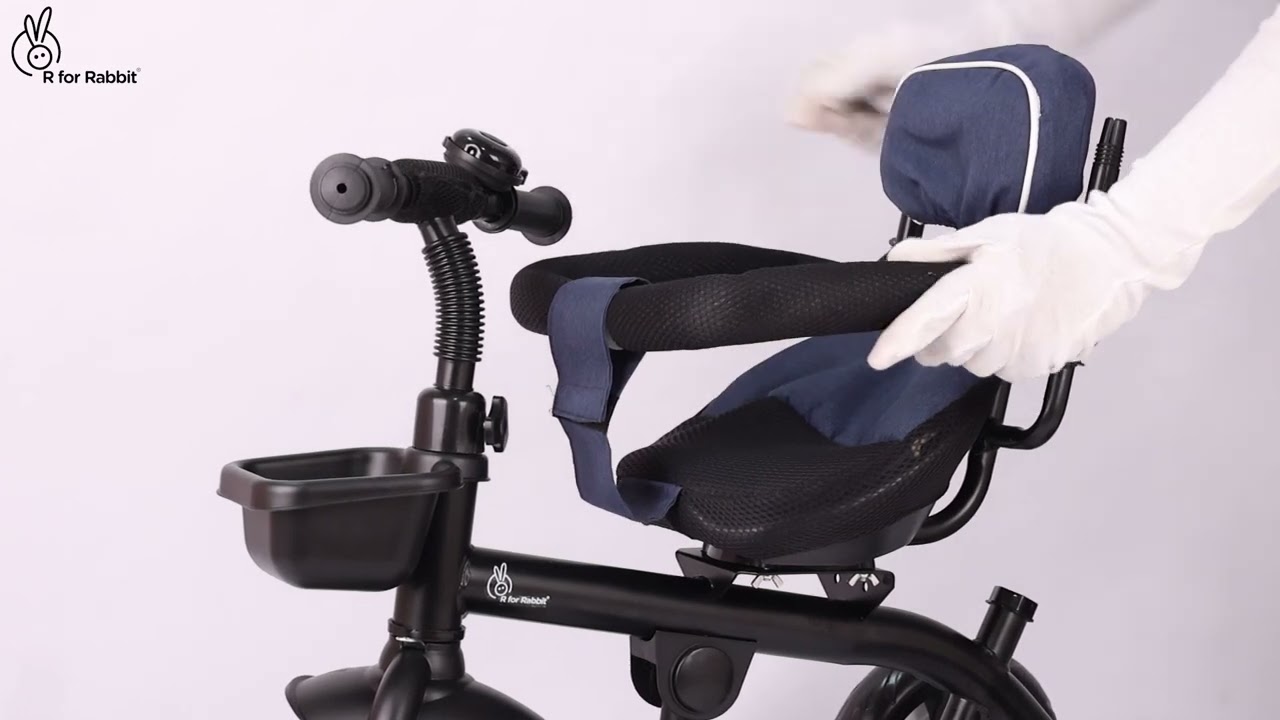 Tiny Toes R40 Ace 360&deg; Rotatable Seat Baby Tricycle | Installation Video
