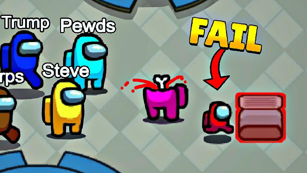 Very Bad Timing in Among Us! Funny Moments #30