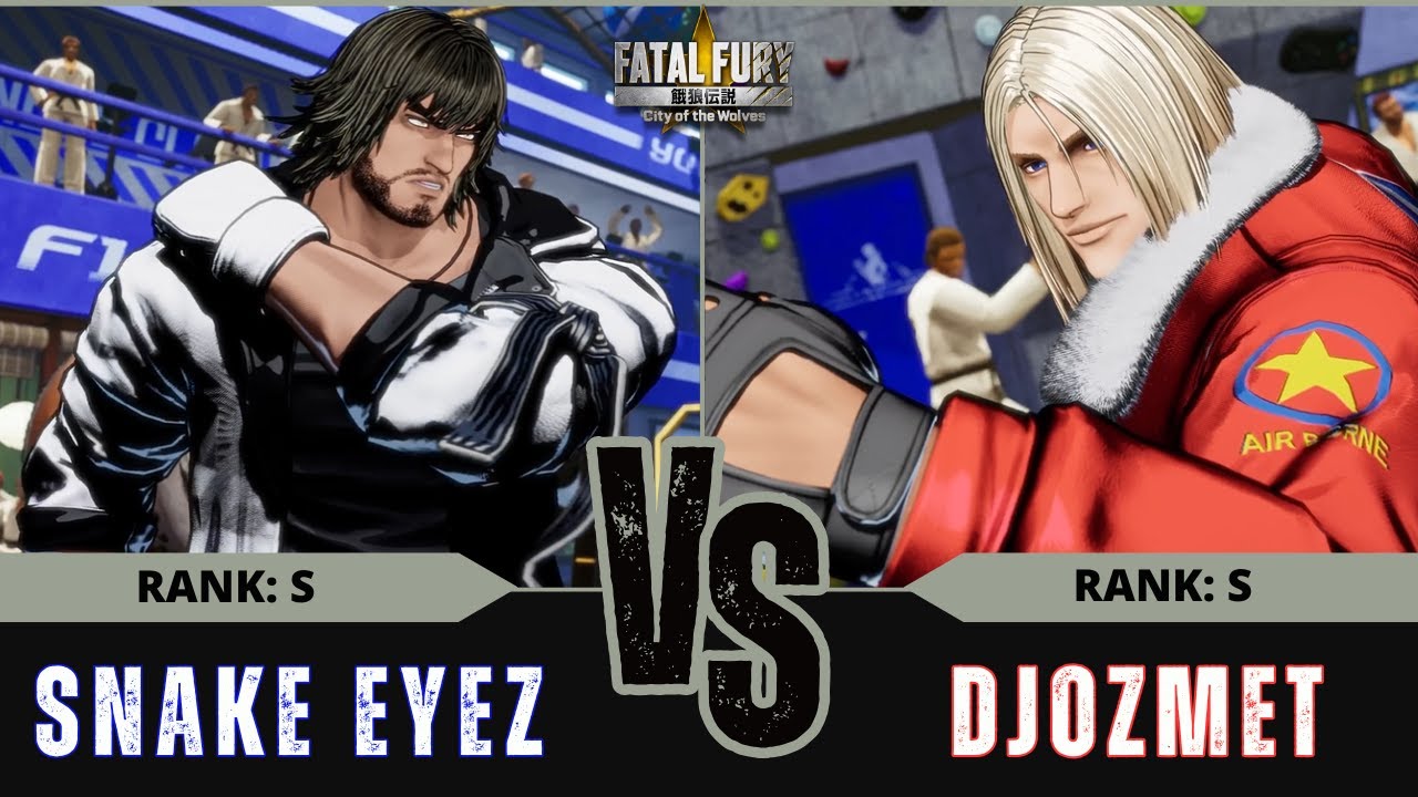 FF:CotW 🐺 SNAKE EYEZ (Ken Masters) vs DJOZMET (Terry Bogard)⭐Replay Match - FATAL FURY: CotW - 08/25