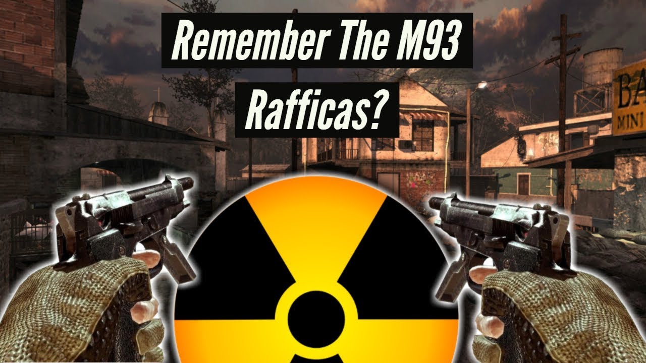 Помните M93 Raffica из Modern Warfare 2?