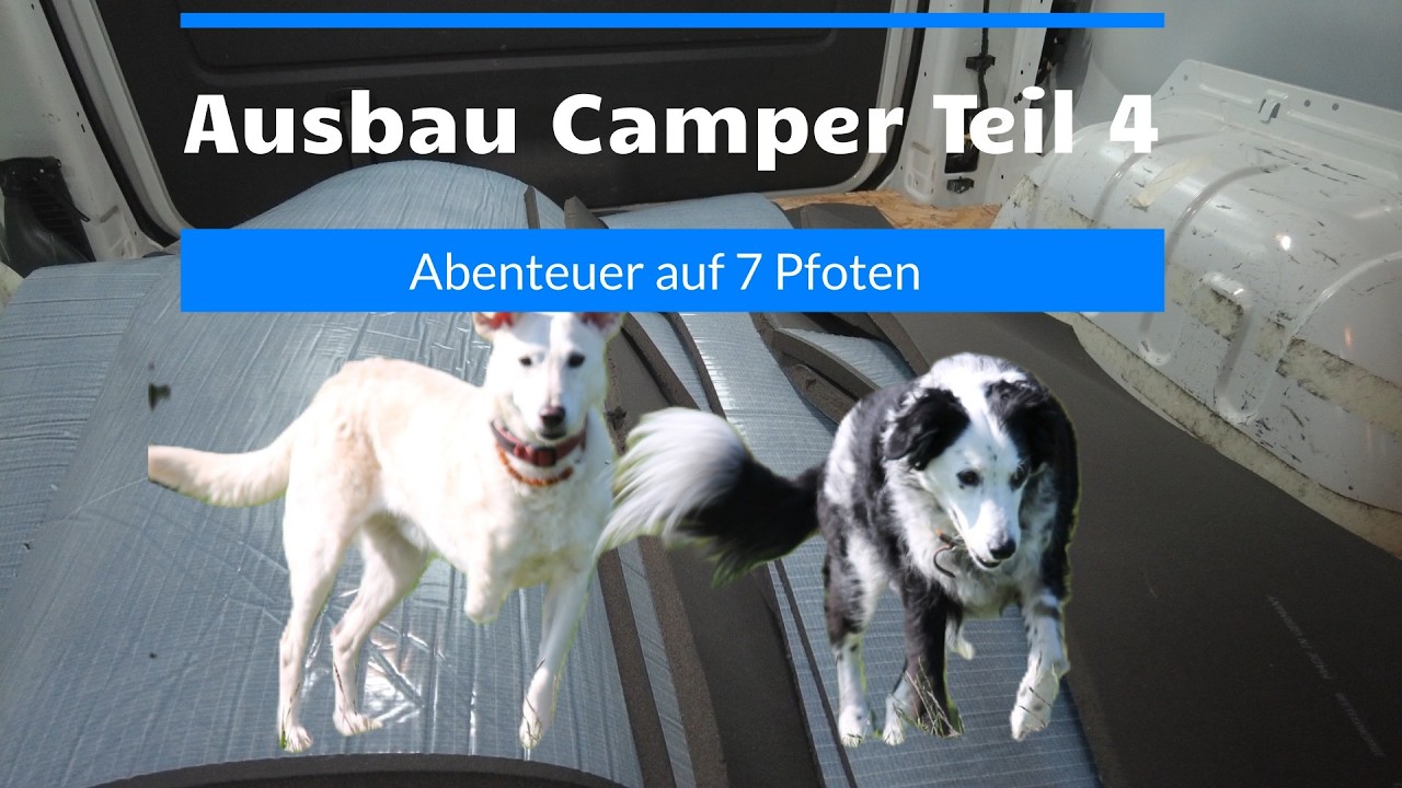 Camper-Ausbau für die 7 Pfoten - Teil 4
