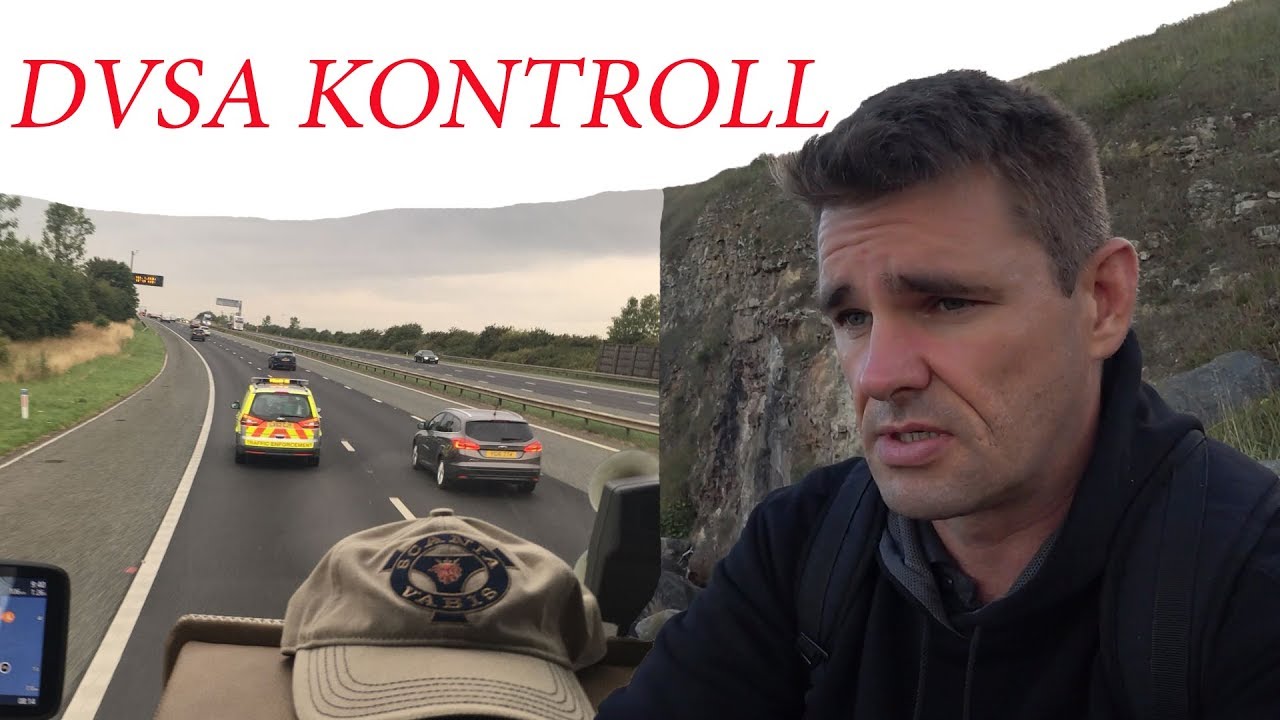 Túlvezettem! Kivett a rendőr Angliában DVSA kontroll