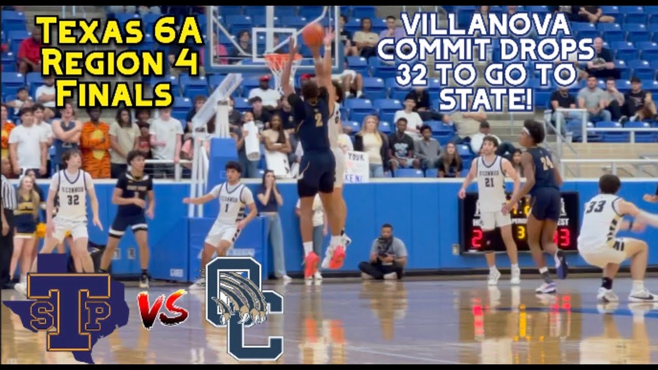 VILLANOVA COMMIT TAKES OVER TO GO TO STATE! Texas 6A Region 4 Finals: Stony Point vs O'Connor