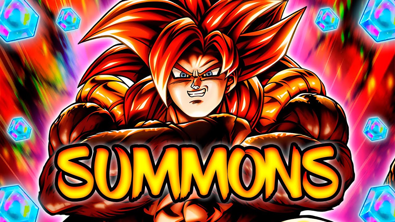 EU NÃO AGUENTO MAIS ISSO...SUMMONS GOGETA SSJ4 ULTRA  | Dragon Ball Legends