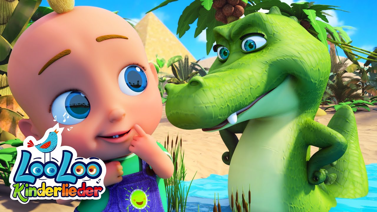 Das Krokodil am Nil - Das Krokodil-Lied - Der lustige Kinderlieder Mix | LooLoo Kinderlieder