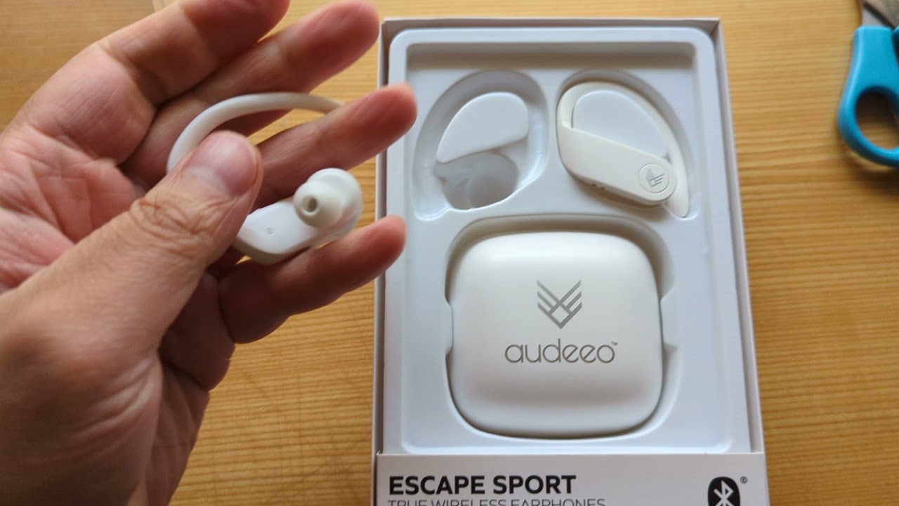 Unboxing audeeo escape sport wireless earphones