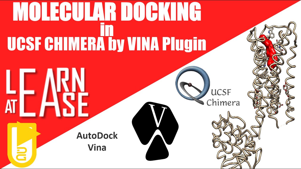 EP 1 | MOLECULAR DOCKING in UCSF CHIMERA by VINA Plugin from Scratch in Linux