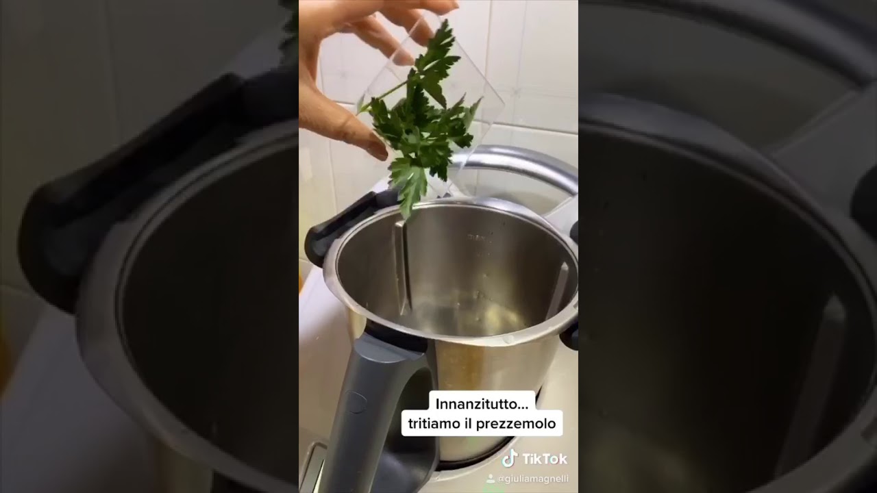 Spaghetti aglio olio e peperoncino  al Bimby Tm6 💚