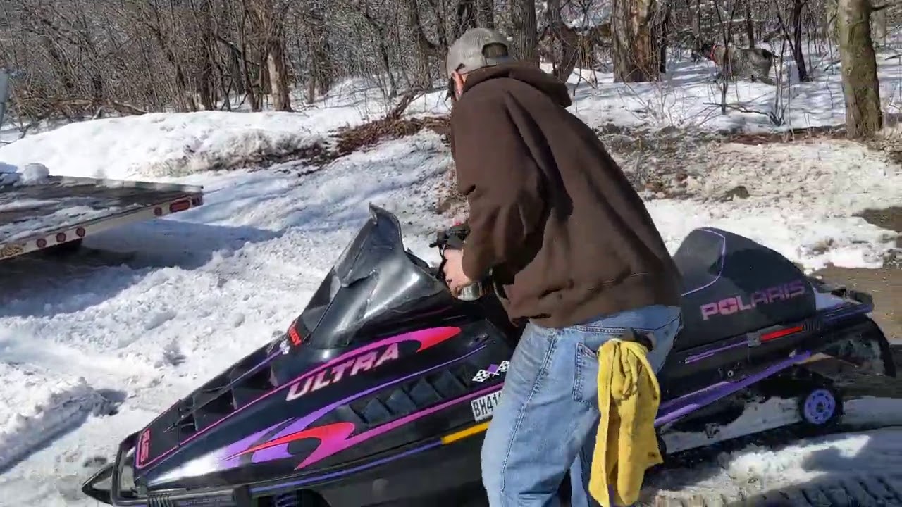 POLARIS 96' ULTRA SKS 680 triple SLP pipes keep it cold!!!