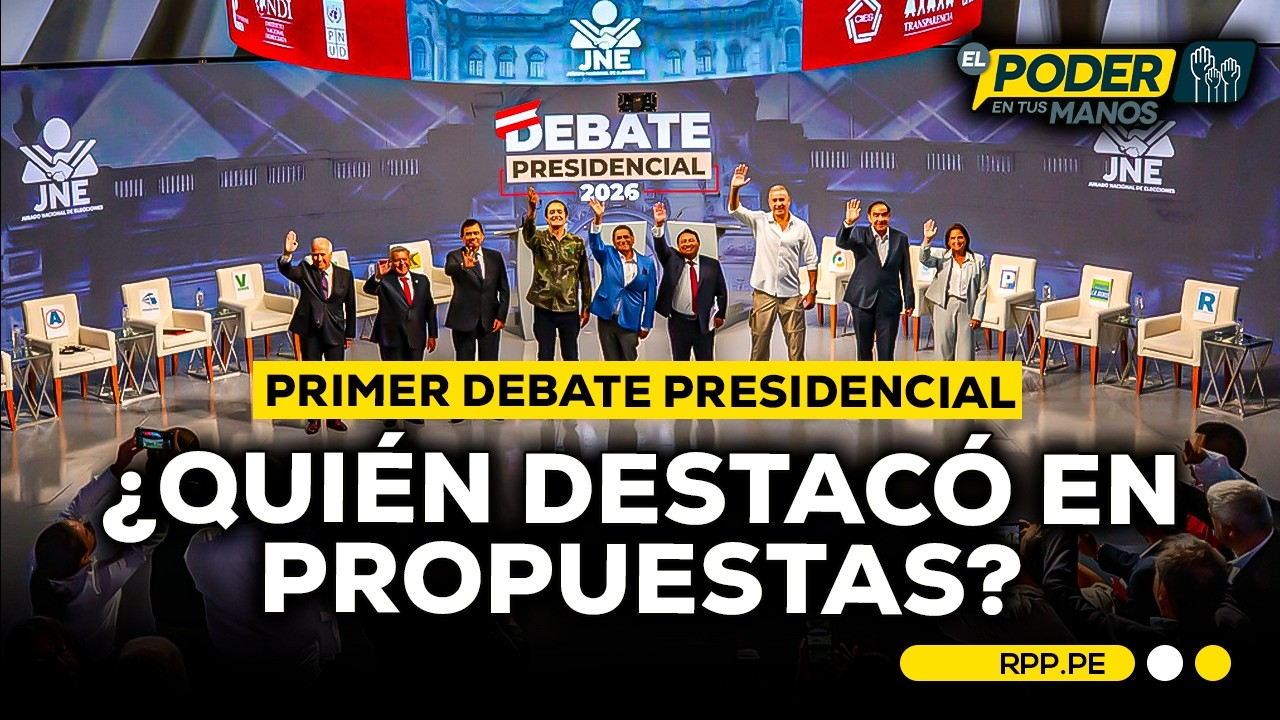 🗳️🔴 As&iacute; fue la primera noche del debate presidencial en Per&uacute; #ROTATIVARPP | INFORME